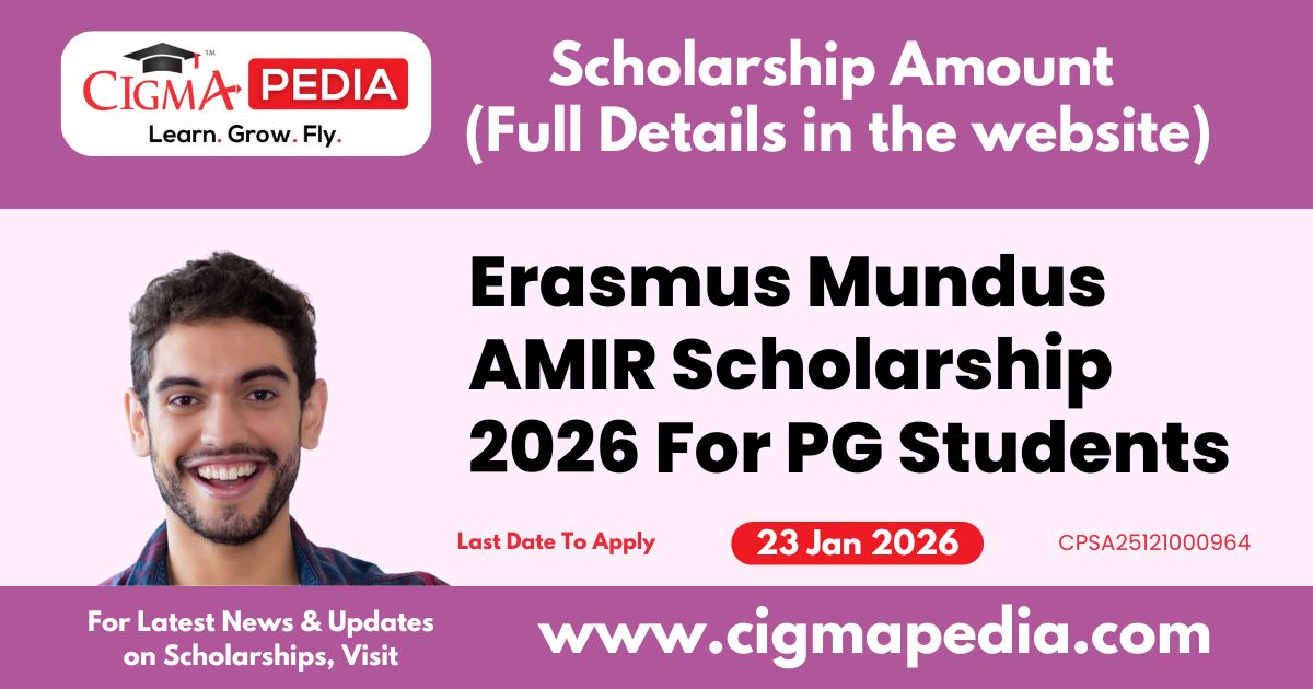 Erasmus Mundus AMIR Scholarship