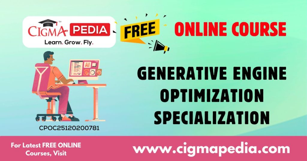 Generative Engine Optimization Specialization