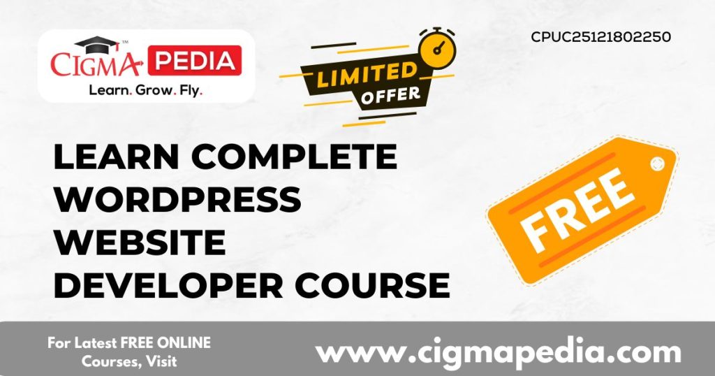 Learn Complete Wordpress Website Developer