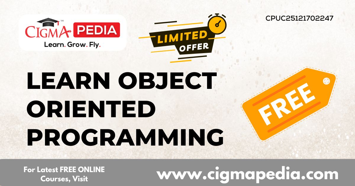 Learn Object Oriented Programming