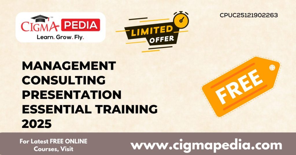 Management Consulting Presentation Essential Training