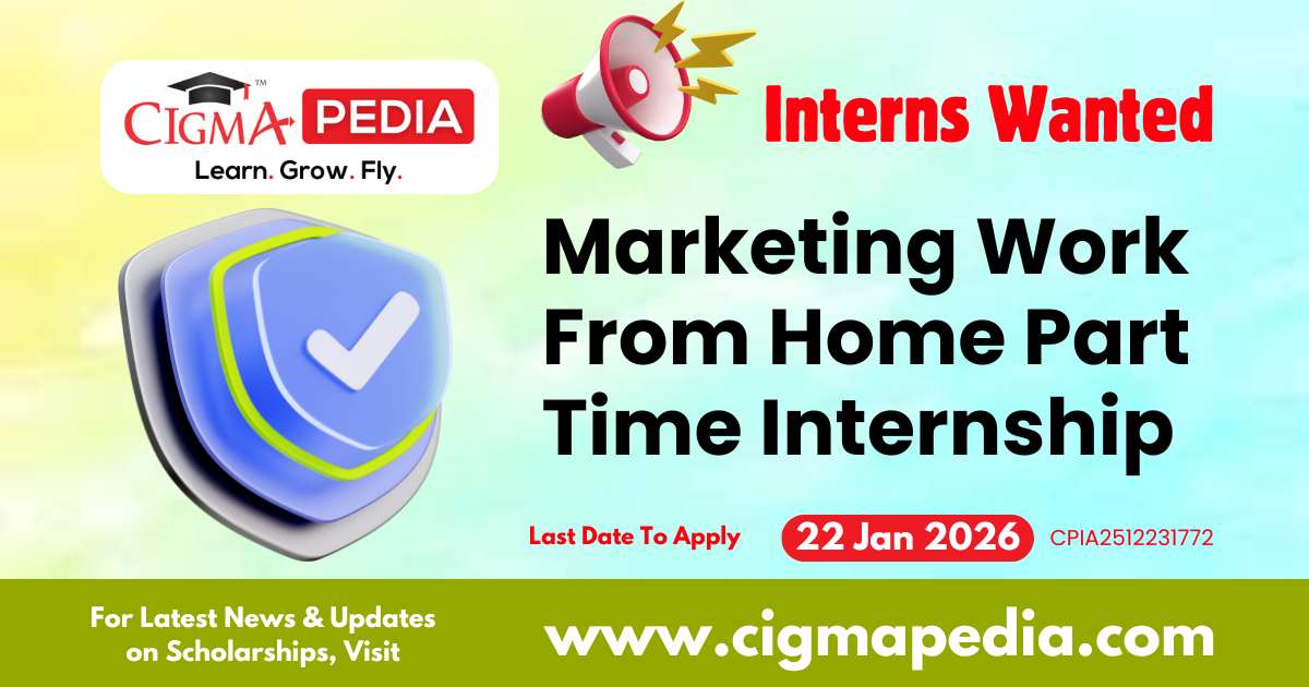 Marketing Work From Home Part Time Internship