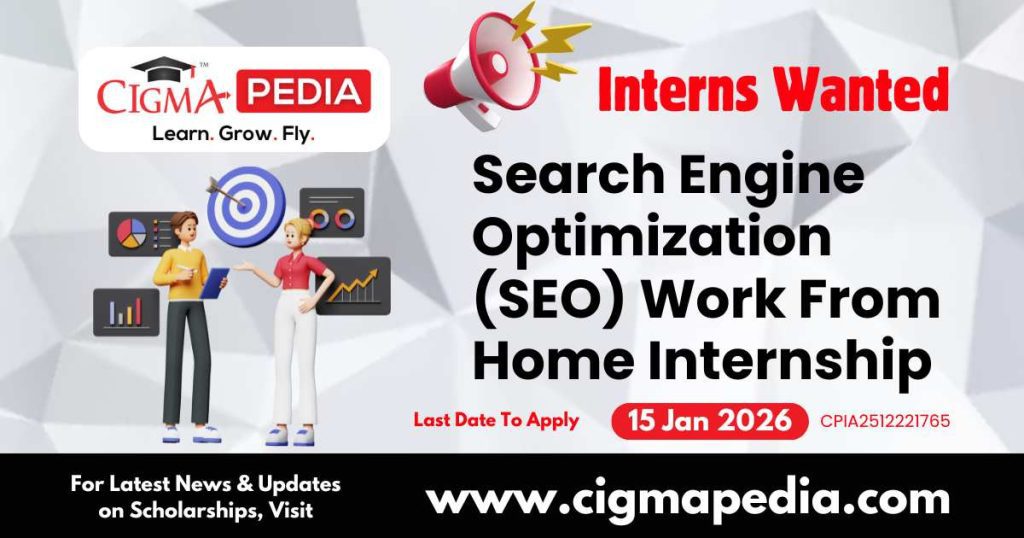 Search Engine Optimization (SEO) Work From Home Internship