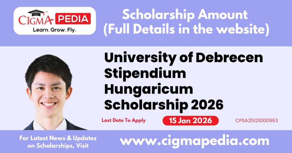 Stipendium Hungaricum Scholarship 2026