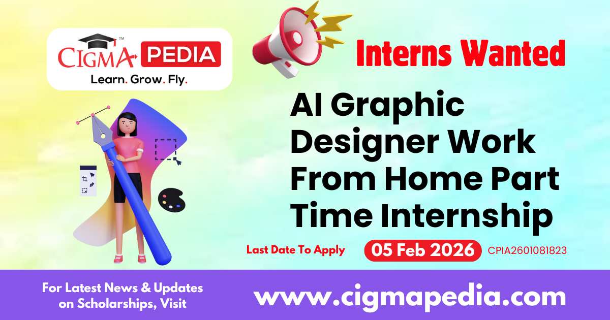 AI Graphic Designer Work From Home Part Time Internship