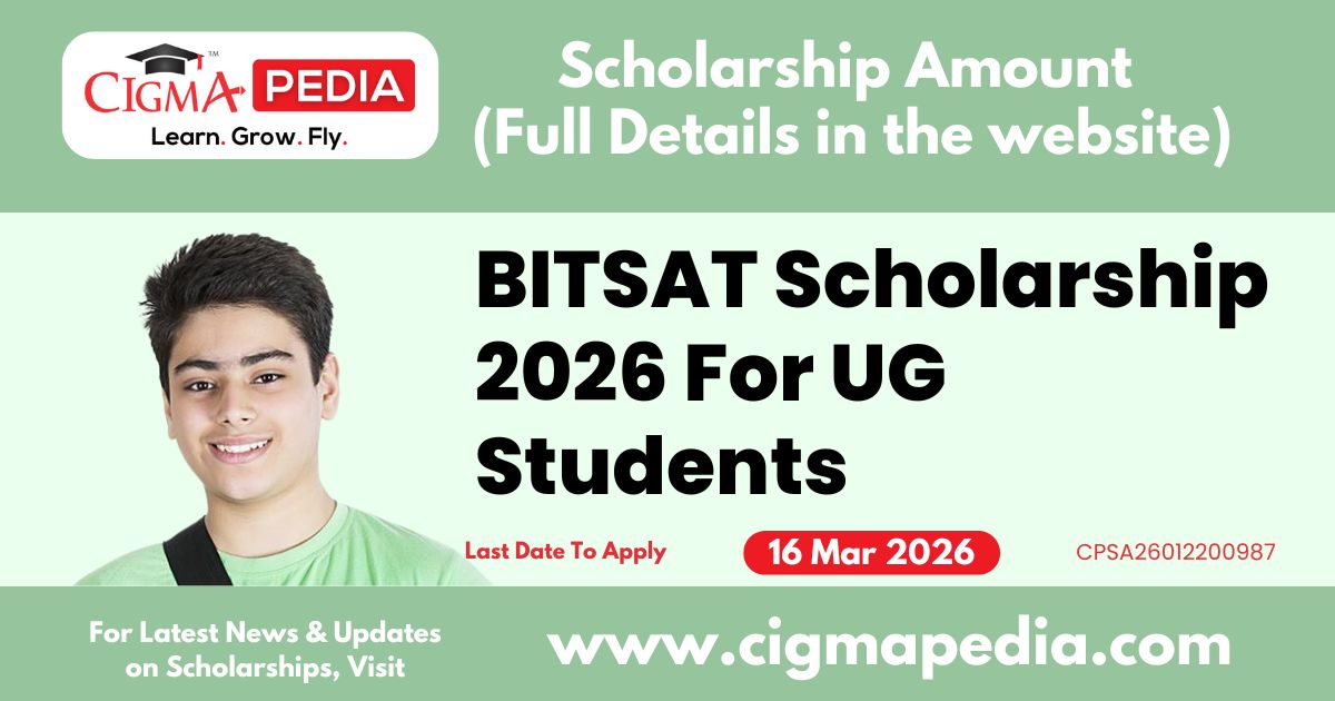 BITSAT Scholarship