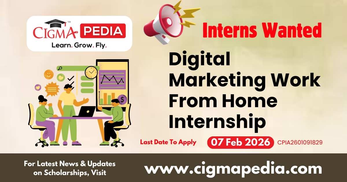 Digital Marketing Work From Home Internship