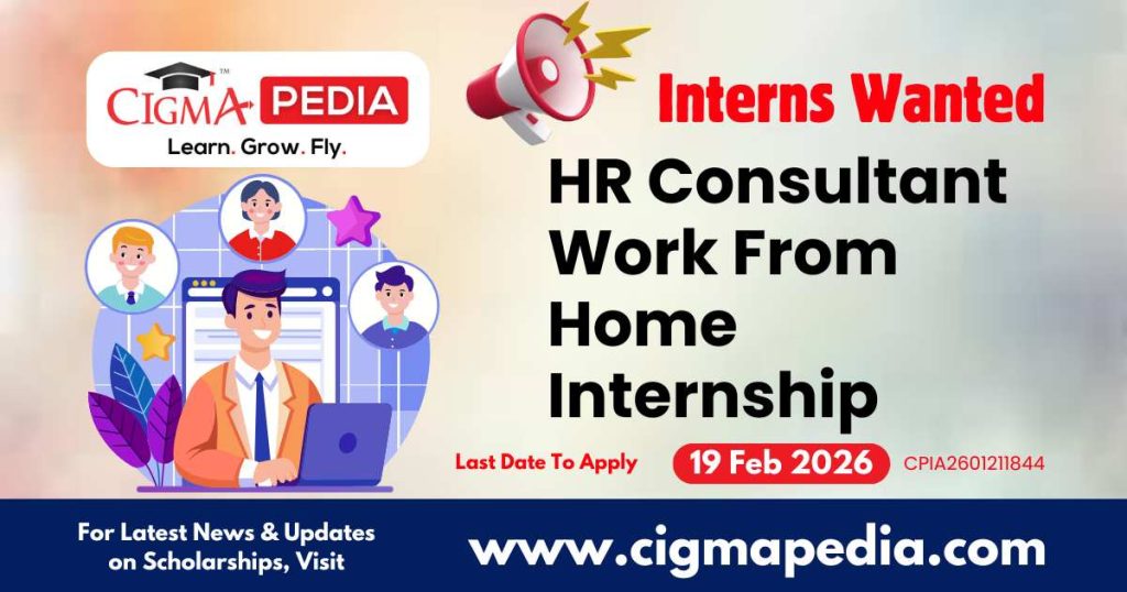 HR Consultant Work From Home Internship