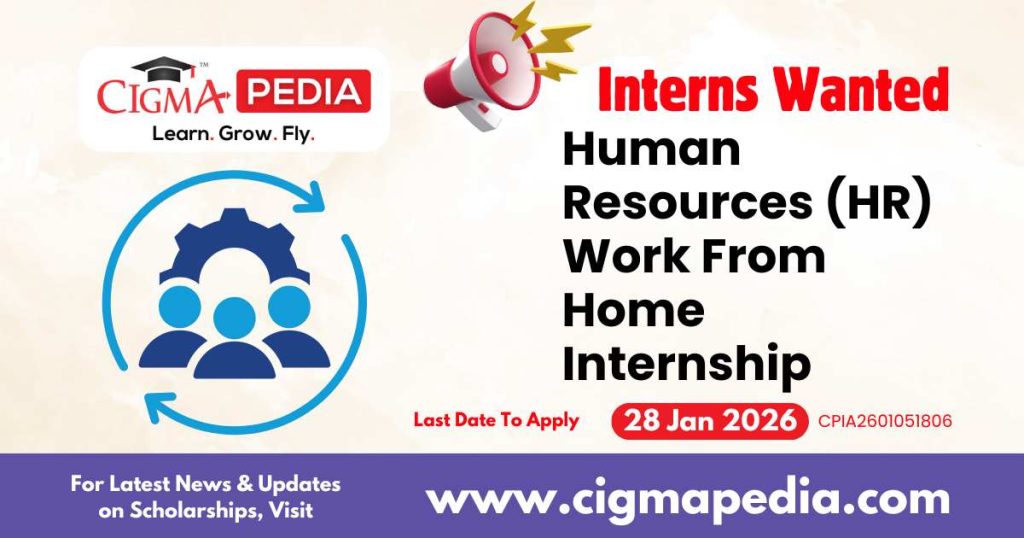 Human Resources (HR) Work From Home Internship