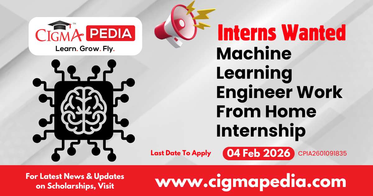 Machine Learning Engineer Work From Home Internship