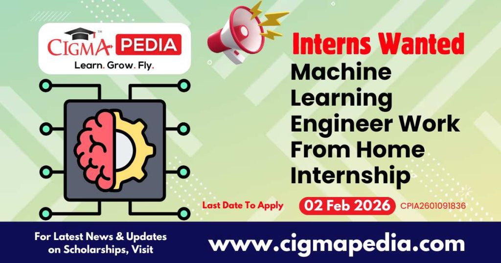 Machine Learning Engineer Work From Home Internship