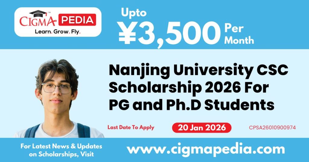 Nanjing University CSC Scholarship
