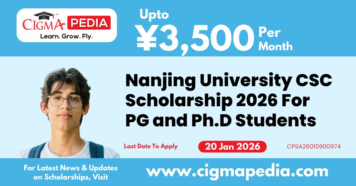Nanjing University CSC Scholarship