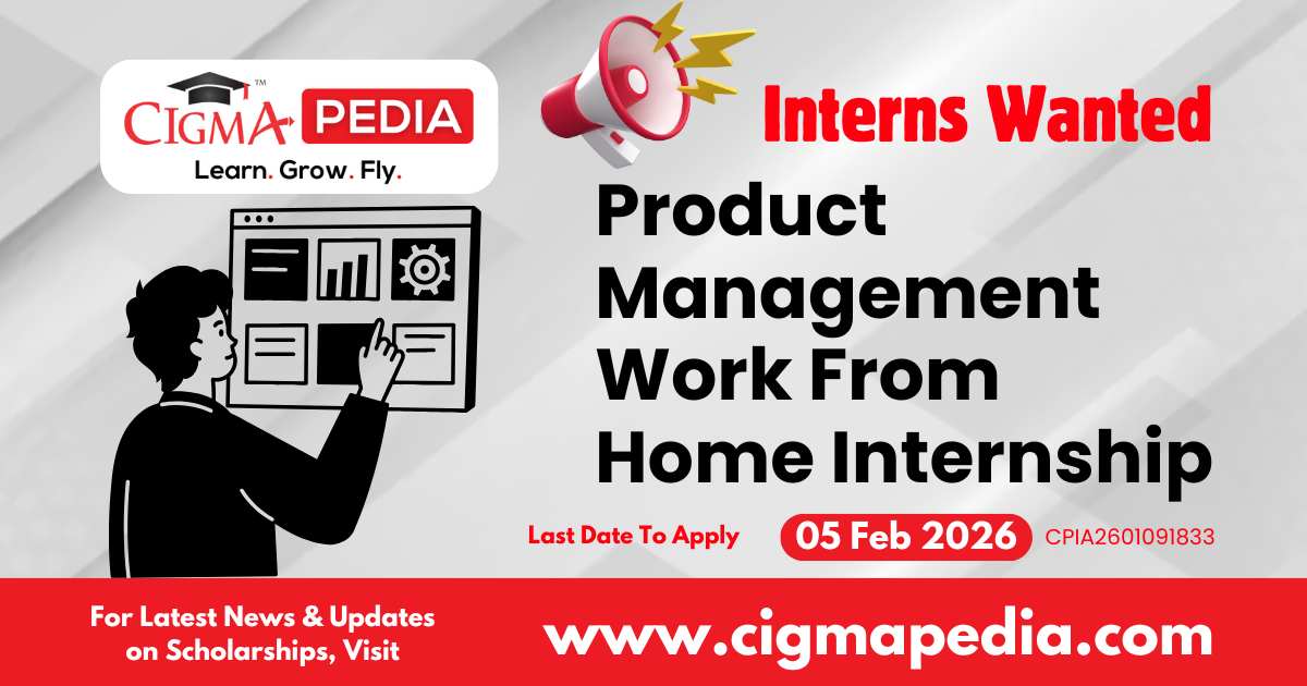 Product Management Work From Home Internship