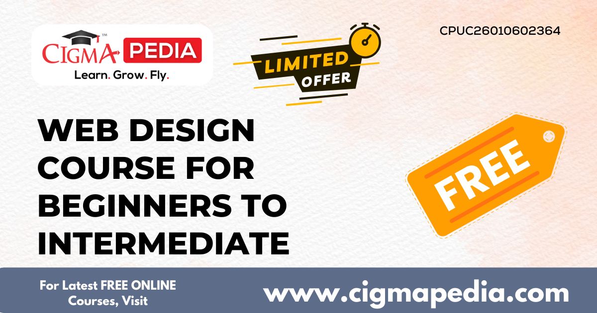 Web Design Course for Beginners to Intermediate (Free Udemy Course ...