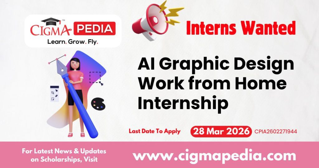 AI Graphic Design Work from Home Internship