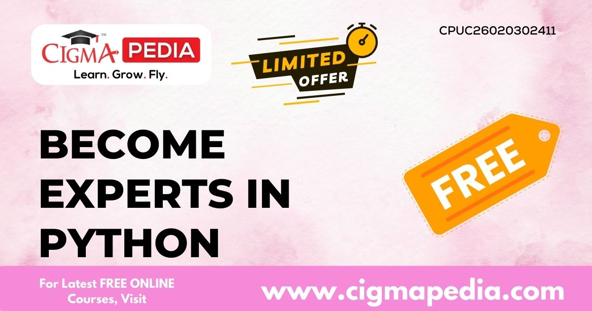 Become Experts in Python