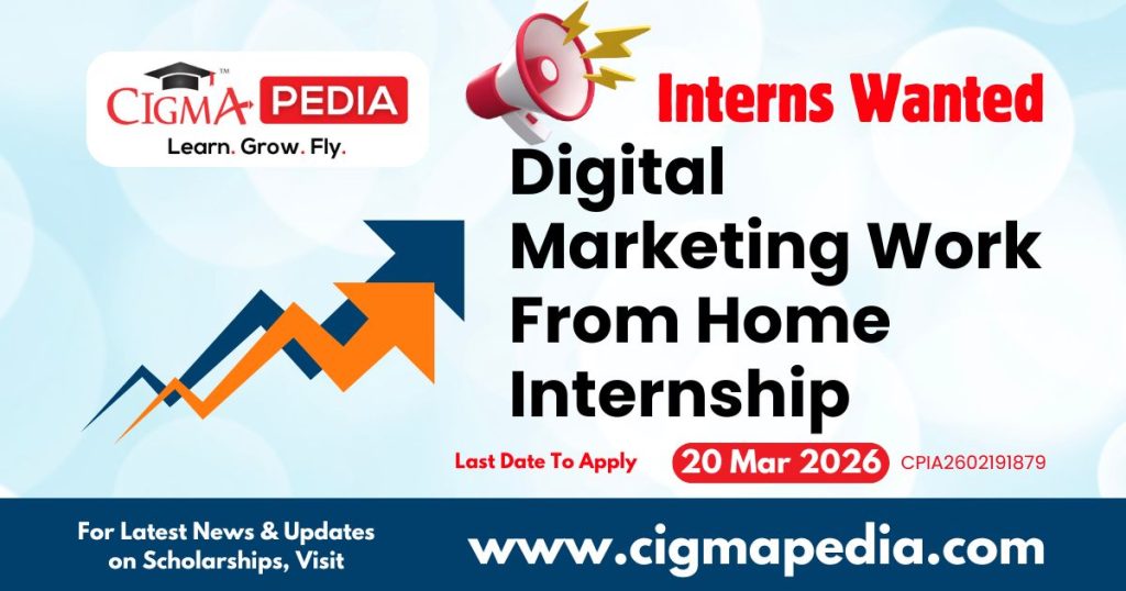 Digital Marketing Work From Home Internship