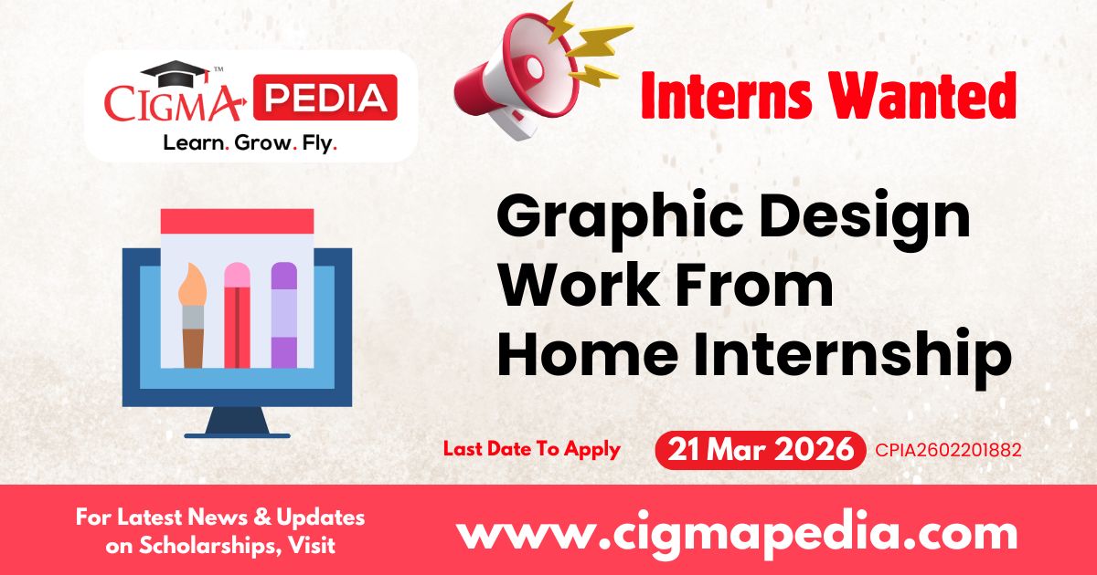 Graphic Design Work From Home Internship