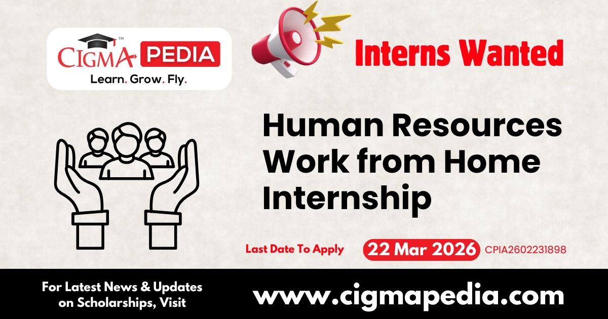 Human Resources Work from Home Internship at EdLernity