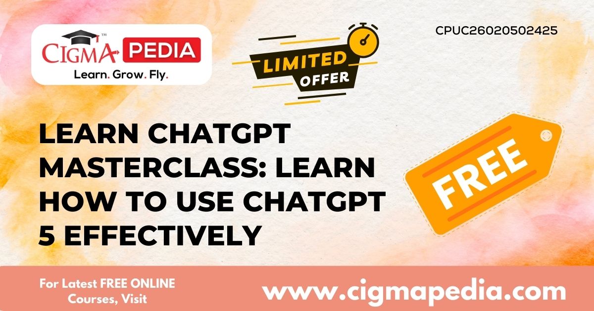 Learn ChatGPT Masterclass