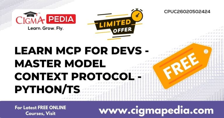 Learn MCP for devs - Master Model Context Protocol - Python/TS (Free ...
