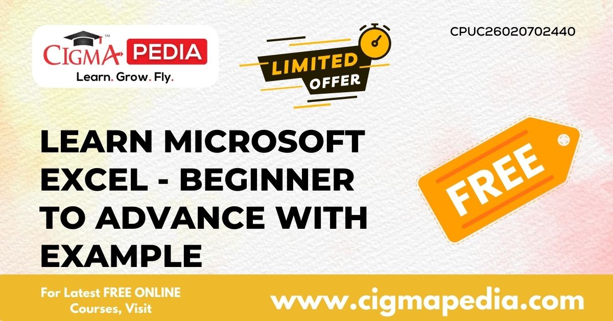 Learn Microsoft Excel