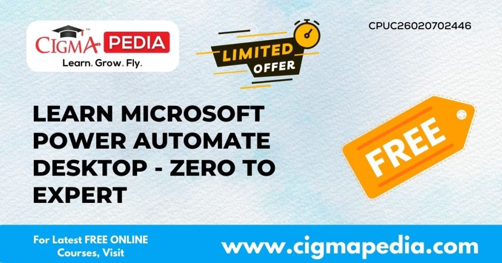 Learn Microsoft Power Automate Desktop