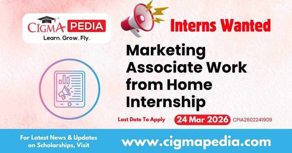 Marketing Associate Work from Home Internship