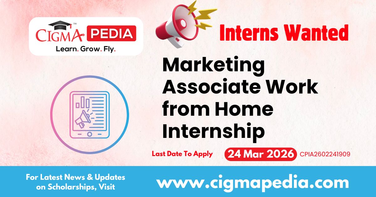 Marketing Associate Work from Home Internship