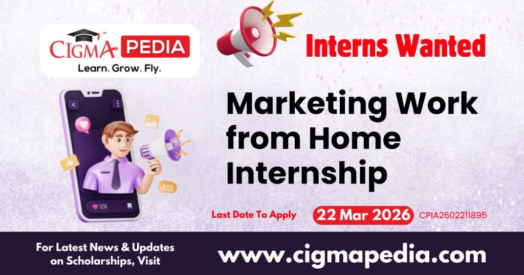 Marketing Work from Home Internship