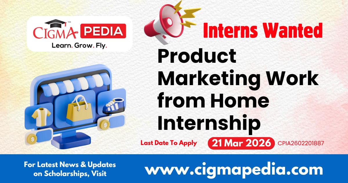 Product Marketing Work from Home Internship