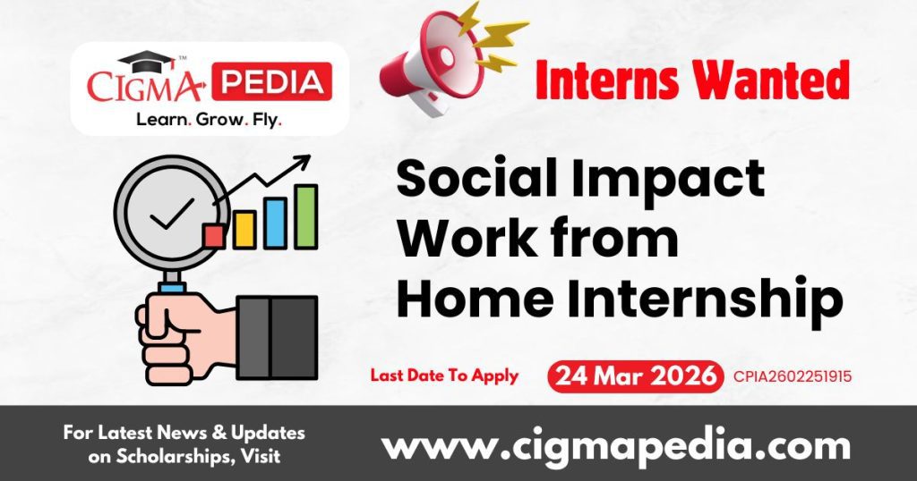 Social Impact Work from Home Internship