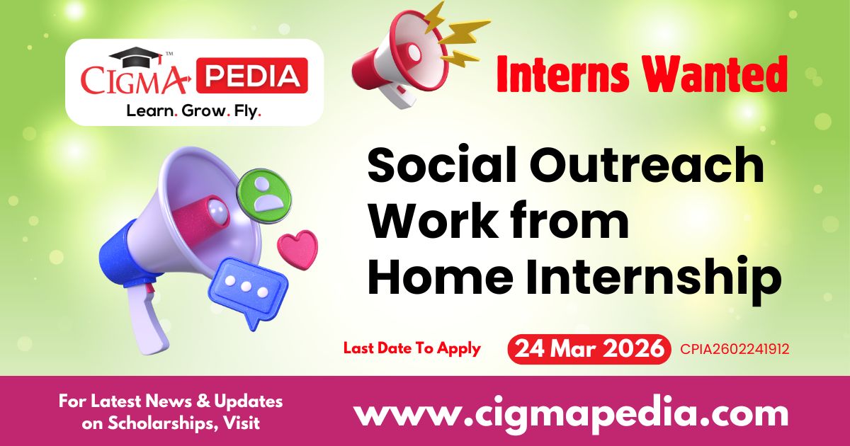 Social Outreach Work from Home Internship