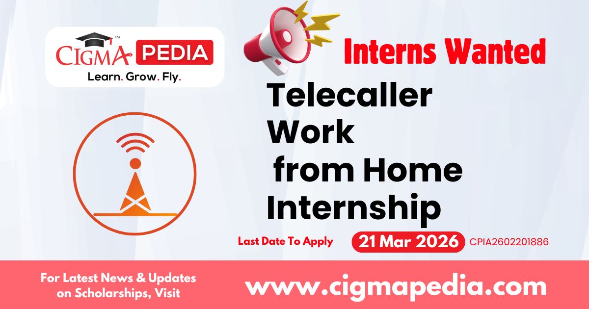 Telecaller  Work from Home Internship