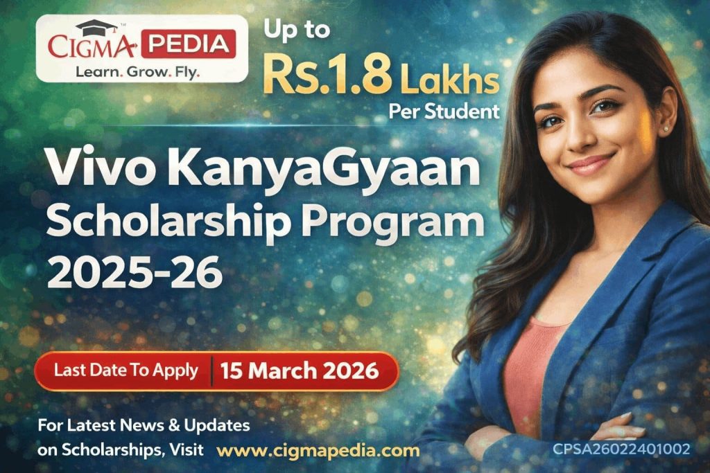 Vivo KanyaGyaan ScACholarship