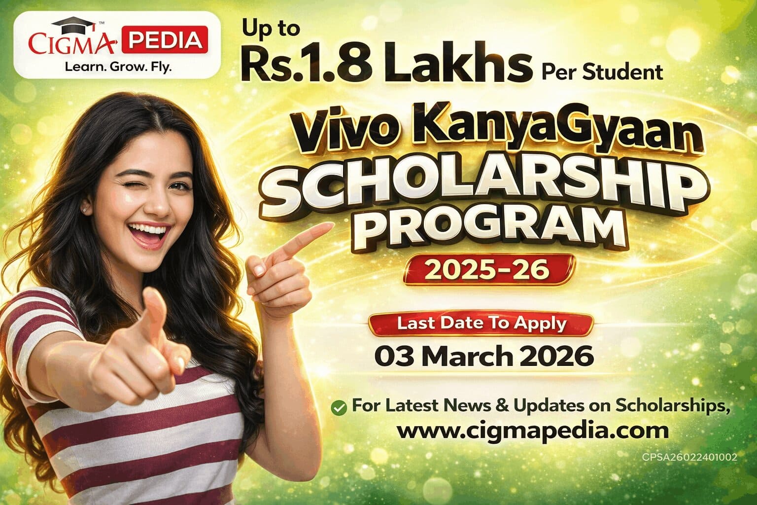 Vivo KanyaGyaan Scholarship