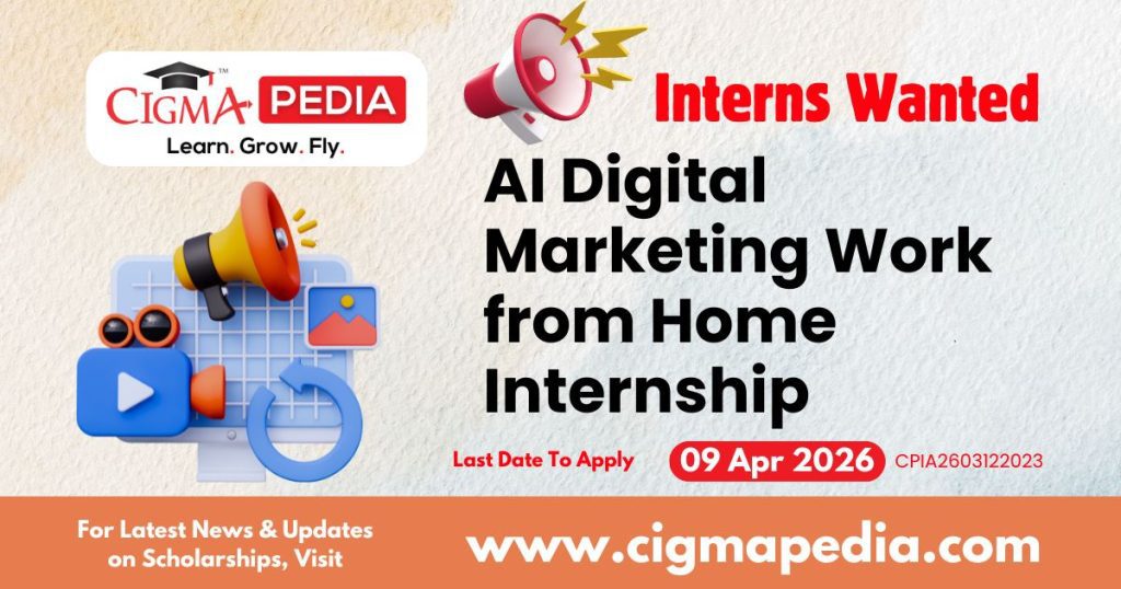 AI Digital Marketing Work from Home Internship