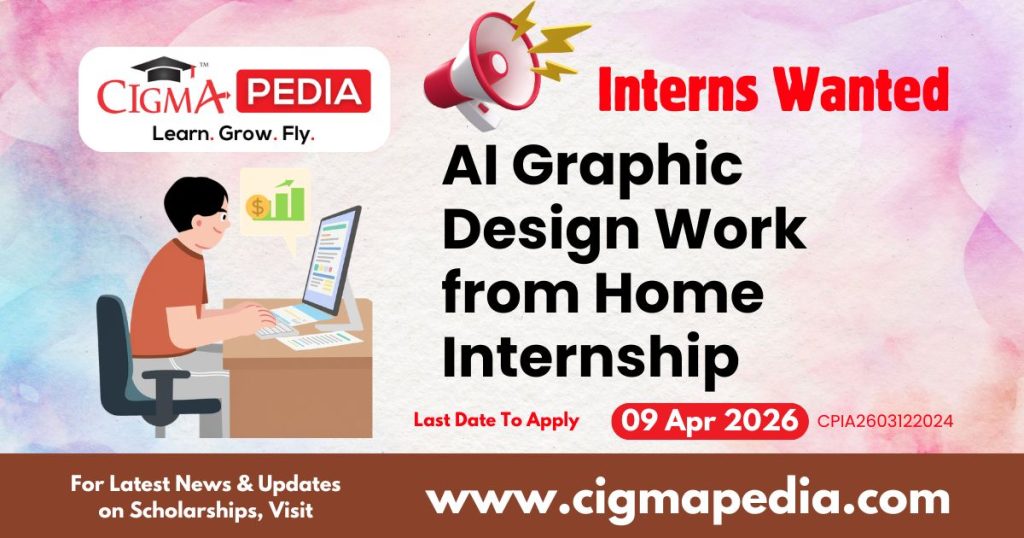 AI Graphic Design Work from Home Internship