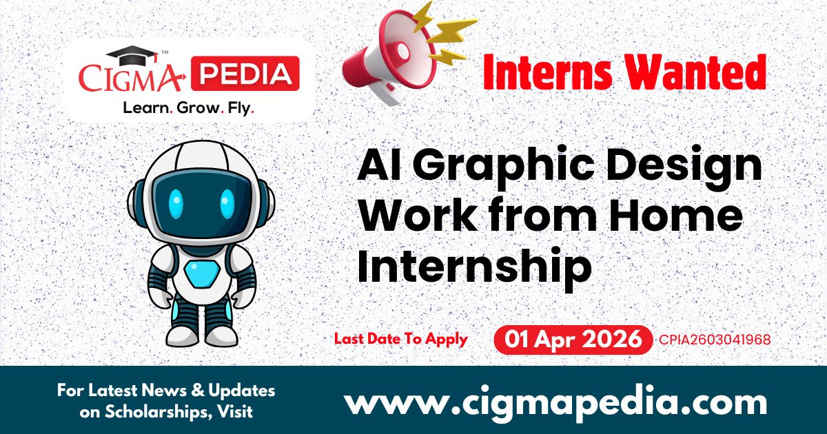AI Graphic Design Work from Home Internship
