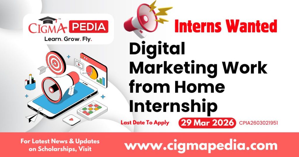 Digital Marketing Work From Home Internship