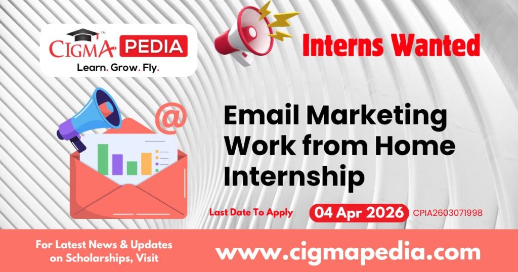 Email Marketing Work from Home Internship