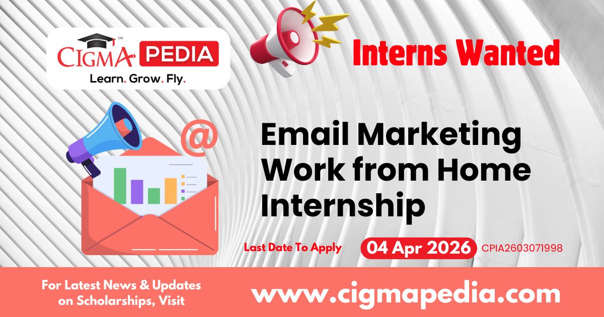 Email Marketing Work from Home Internship