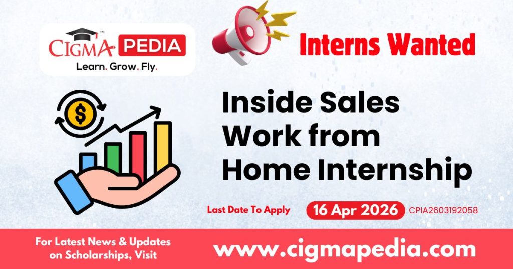 Inside Sales Work from Home Internship