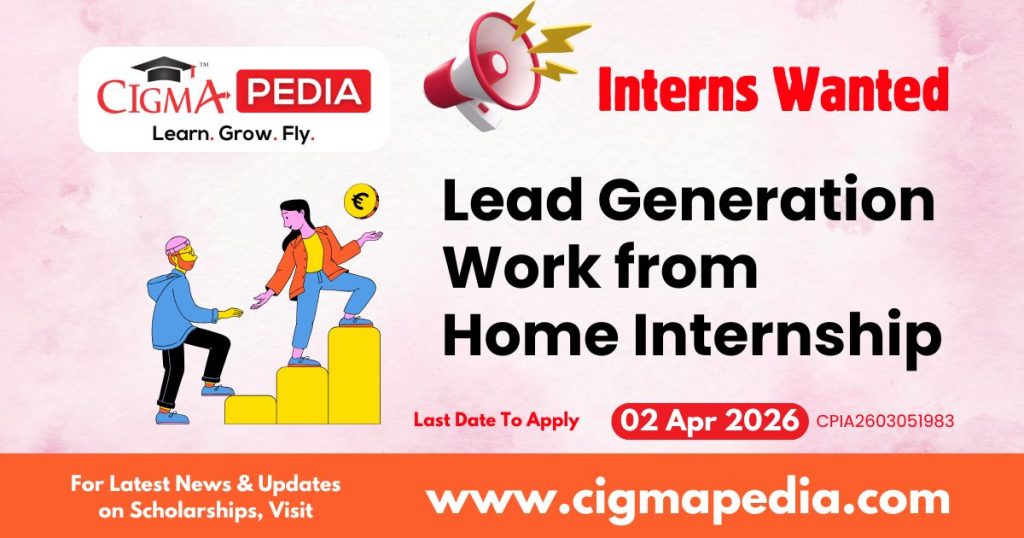 Lead Generation Work from Home Internship