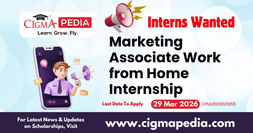 Marketing Associate Work from Home Internship