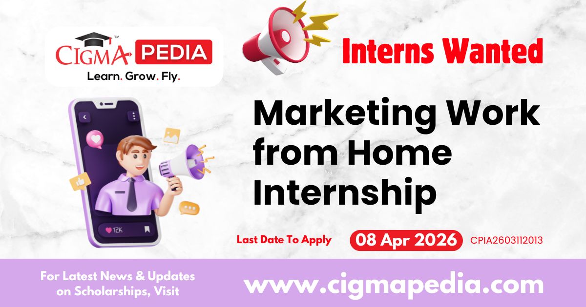 Marketing Work from Home Internship