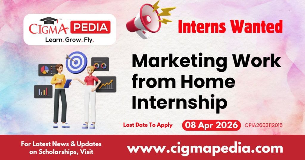 Marketing Work from Home Internship