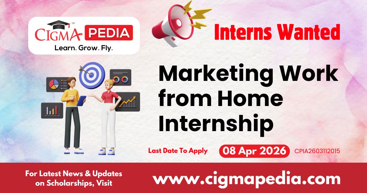 Marketing Work from Home Internship