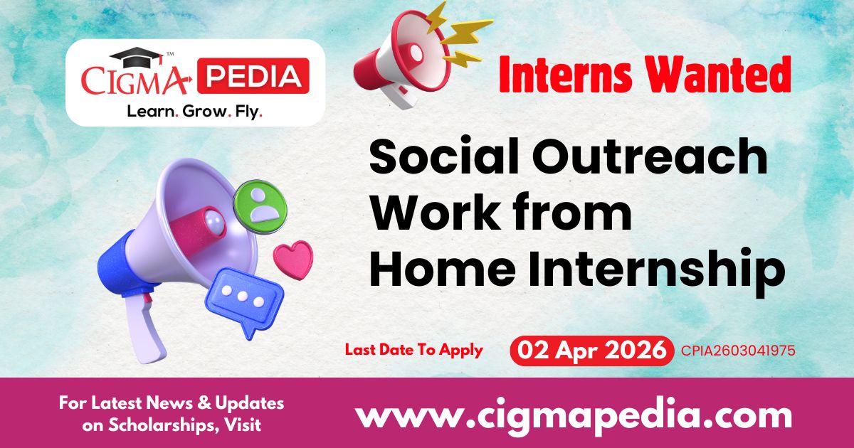 Social Outreach Work from Home Internship